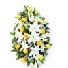 Lily & Rose Coffin Spray
